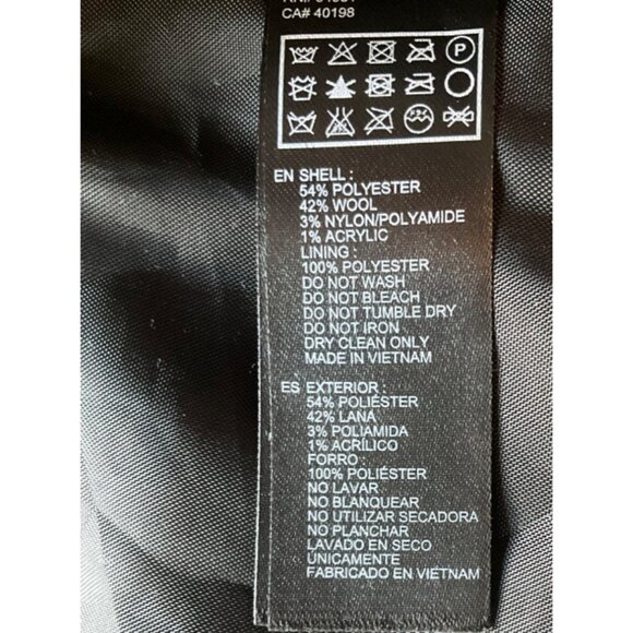 Forever 21 Womens Sz Large Soft Animal Print Blazer Coat Wool Blend - Picture 4 of 10